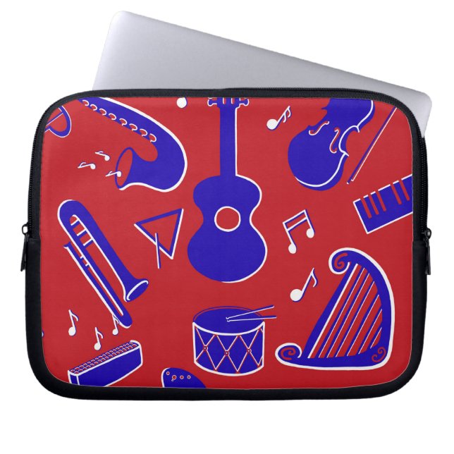 Capa Para Notebook Auto-falante de instrumentos musicais Bluetooth (Frente)