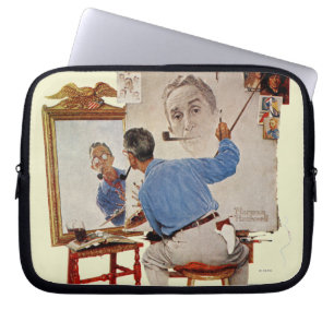 Capa Para Notebook Auto-Retrato triplo