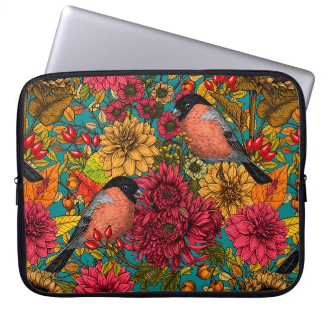 Capa Para Notebook Autumn garden 3 (Frente)