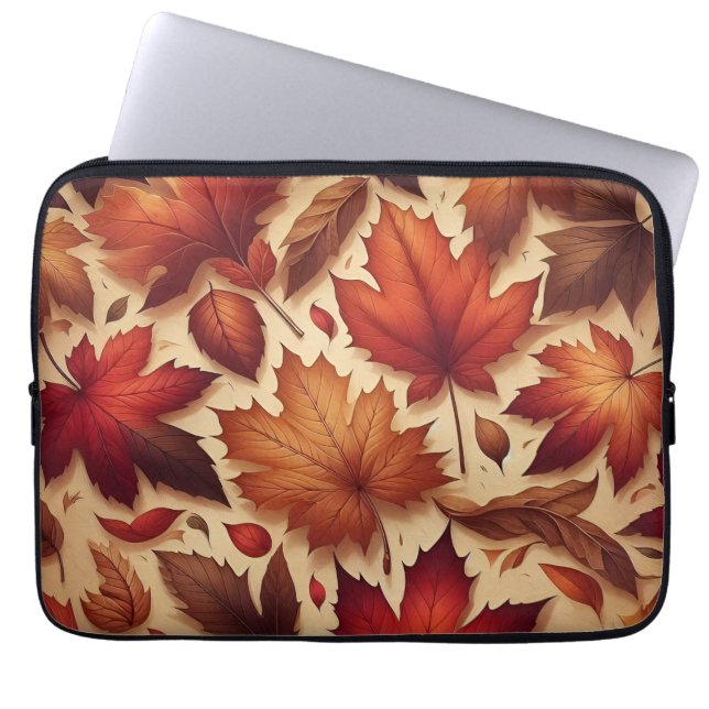 Capa Para Notebook Autumn Leaves Wall Art (Frente)