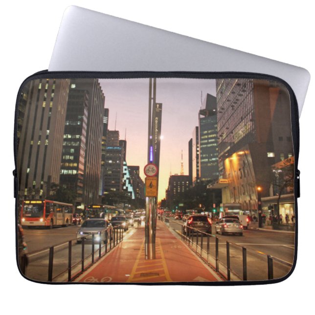 Capa Para Notebook Avenida Paulista - São Paulo (Frente)