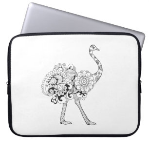 Capa Para Notebook Avestruz inspirada