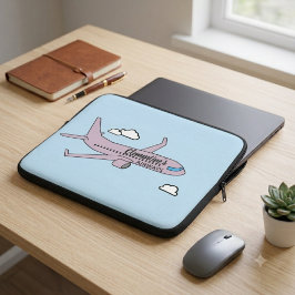 Capa Para Notebook Avião Personalizável 