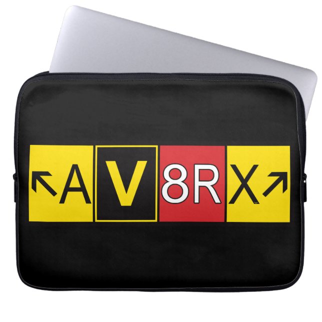 Capa Para Notebook Aviatrix - AV8RX (Frente)
