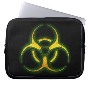 Capa Para Notebook Aviso do zombi do Biohazard