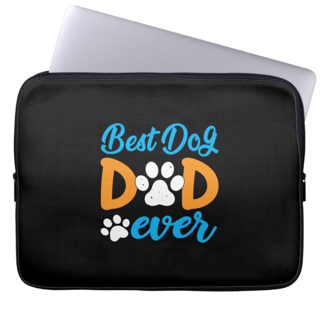 Capa Para Notebook Avô Gift | Melhor Pai De Cães Nunca (Frente)