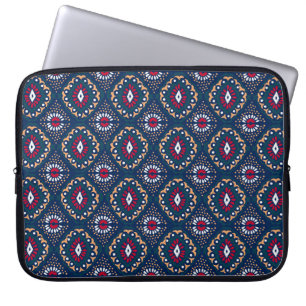 Capa Para Notebook Aztec Allure: Legância Tribal Striped