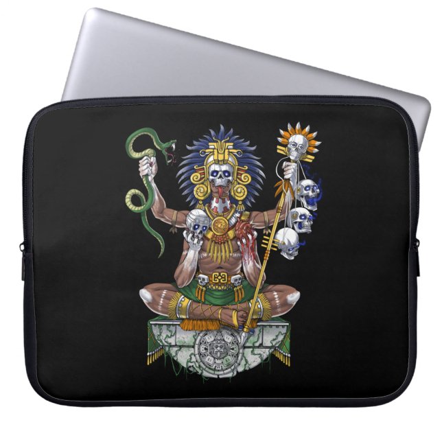 Capa Para Notebook Aztec Warrior Shaman (Frente)