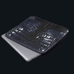 Capa Para Notebook Azuis marinhos brilhantes da pele do crocodilo do<br><div class="desc">Design brilhante dos azuis marinhos da pele do jacaré/crocodilo.</div>