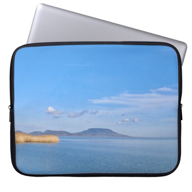 Capa Para Notebook Azul Balaton (Frente)