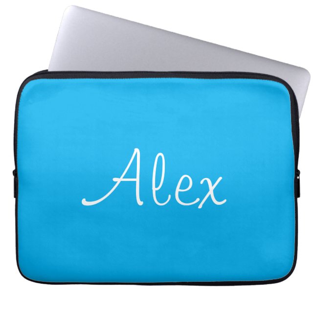 Capa Para Notebook Azul brilhante (Frente)