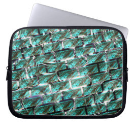 Capa Para Notebook Azul-claro, bolhas na grade ou efeito de tijolo?