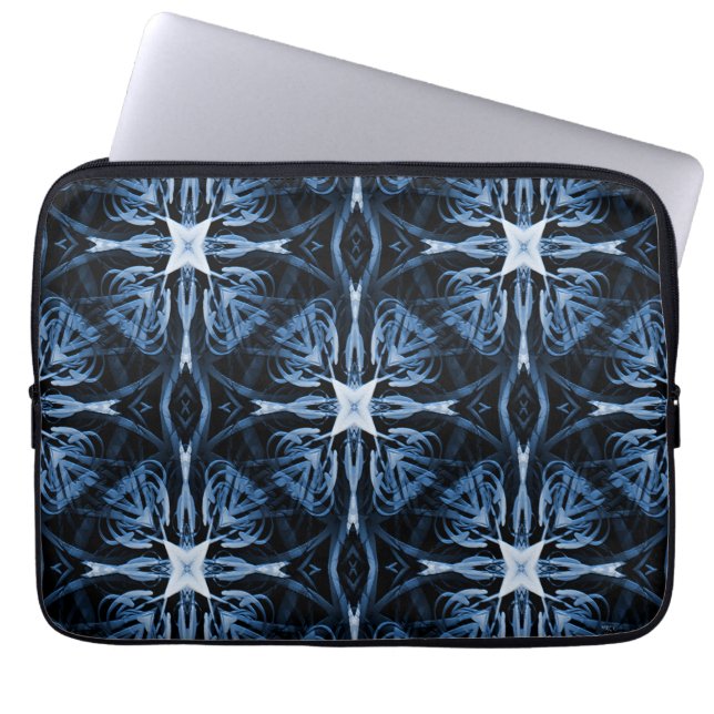 Capa Para Notebook Azul é o meu amor... (Frente)