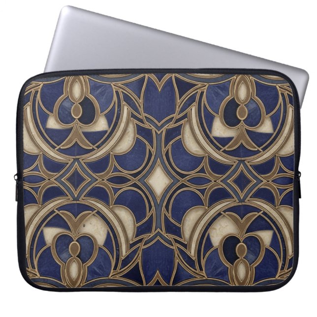 Capa Para Notebook azul real (Frente)
