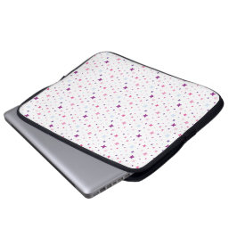 Capa Para Notebook Azul Rosa Estrelas Roxas Espaço Cósmico.