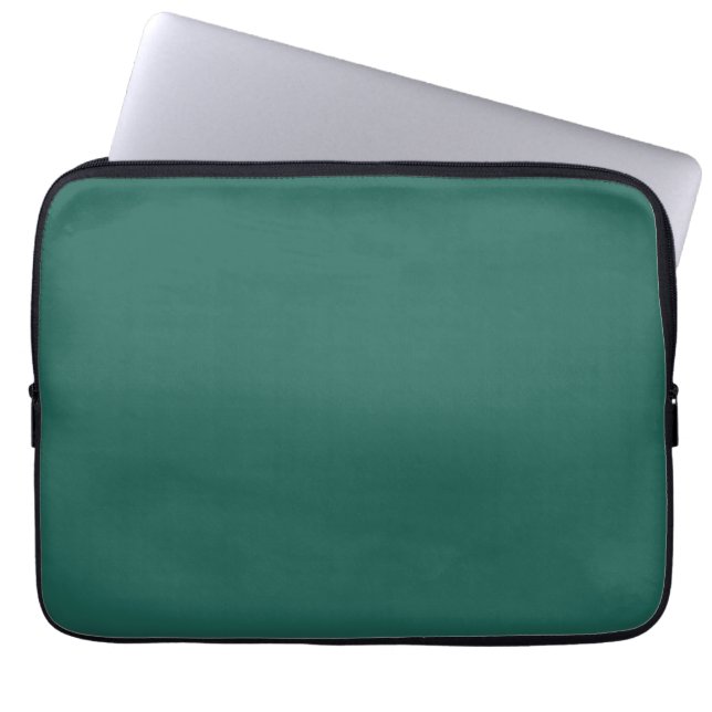 Capa Para Notebook Azul verde escuro (Frente)