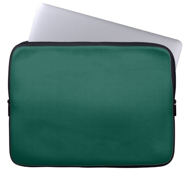 Capa Para Notebook Azul-verde (roda colorida) Verde Profundo (Frente)