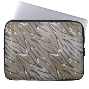 Capa Para Notebook Azulejo de vidro 3D pele de tigre líquida