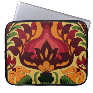 Capa Para Notebook Azulejo Vintage, decor Art Nouveau.