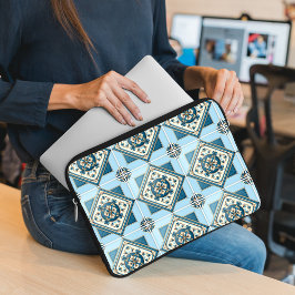 Capa Para Notebook Azulejos do Mediterrâneo, Portugal, Azulejo, Majol