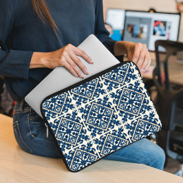 Capa Para Notebook Azulejos do Mediterrâneo, Portugal, Azulejo, Majol