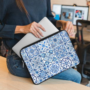 Capa Para Notebook Azulejos do Mediterrâneo, Portugal, Azulejo, Majol