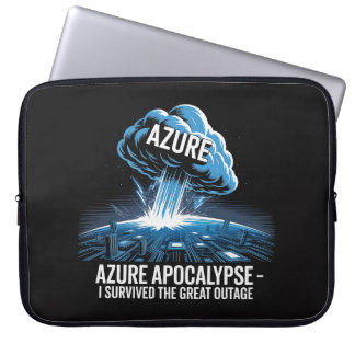 Capa Para Notebook Azure Apocalypse – I Survived the Great Outage