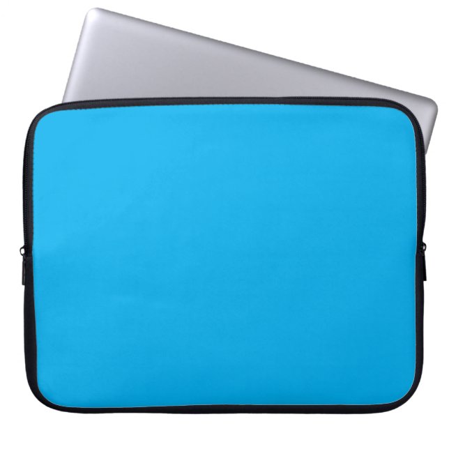 Capa Para Notebook Azure Solid Color bolsa de laptop (Frente)