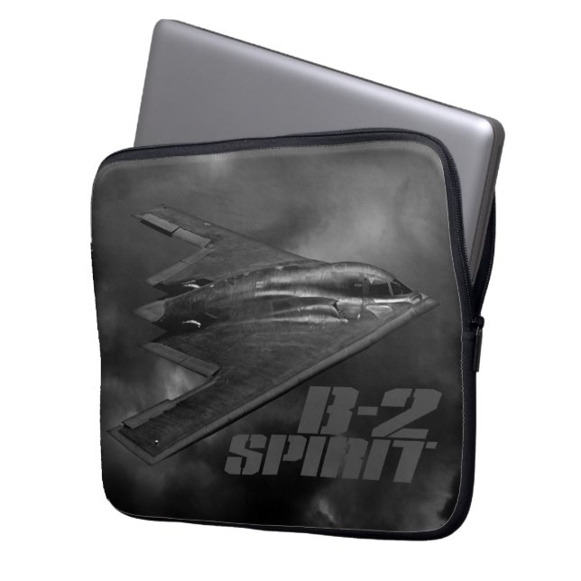 Capa Para Notebook B-2 Bolsa de laptop espiritual de Neoprene 13 pole (Frente Esquerda)