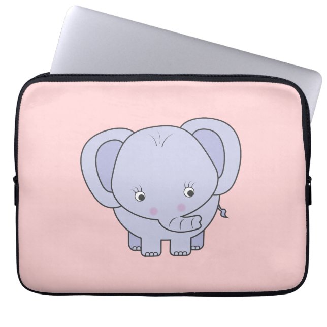 Capa Para Notebook Baby Elephant (Frente)