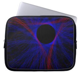 Capa Para Notebook Bag de Eletrônicos Geométricos do Triângulo Acentu