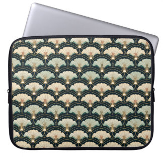 Capa Para Notebook Bag de Eletrônicos sofisticados e Dourados inspira