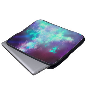Capa Para Notebook Bag de Laptop das Luzes Noturnas Neon