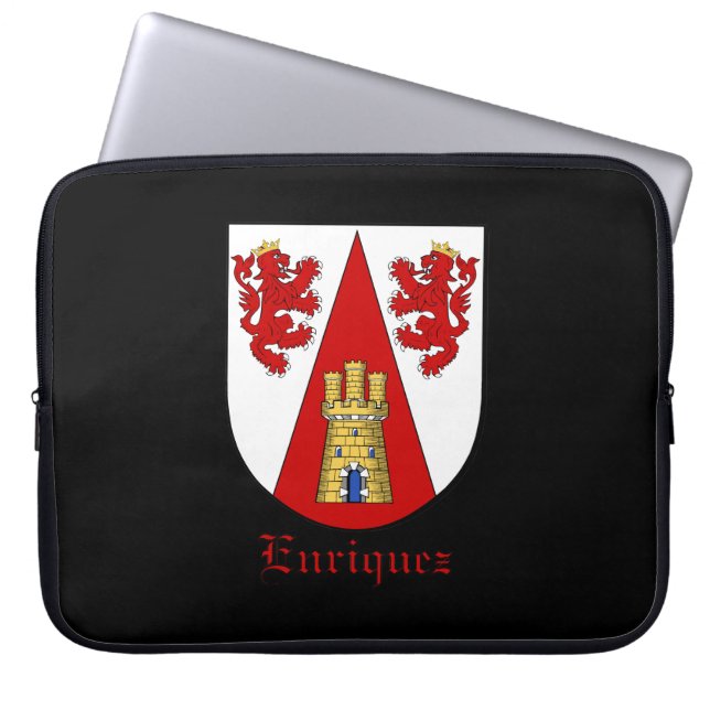 Capa Para Notebook Bag Eletrônicos Enriquez Family Shield (Frente)