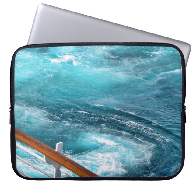 Capa Para Notebook Bahamas Cruise - Acordar Turquesa (Frente)