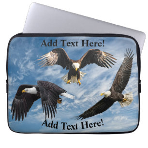 Capa Para Notebook Bald Eagle Soaring