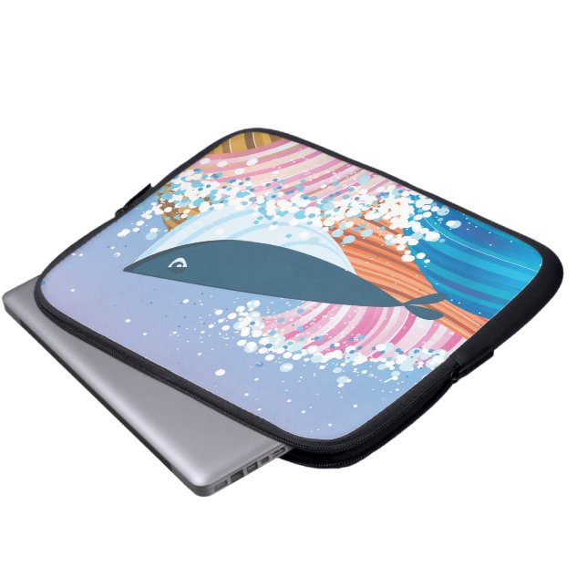 Capa Para Notebook Baleia (Frente Inferior)
