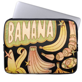 Capa Para Notebook Banana / Ilustração de Banana