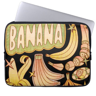 Capa Para Notebook Banana / Ilustração de Banana