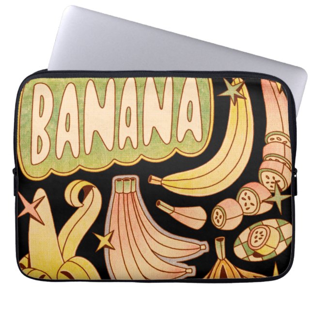 Capa Para Notebook Banana / Ilustração de Banana (Frente)