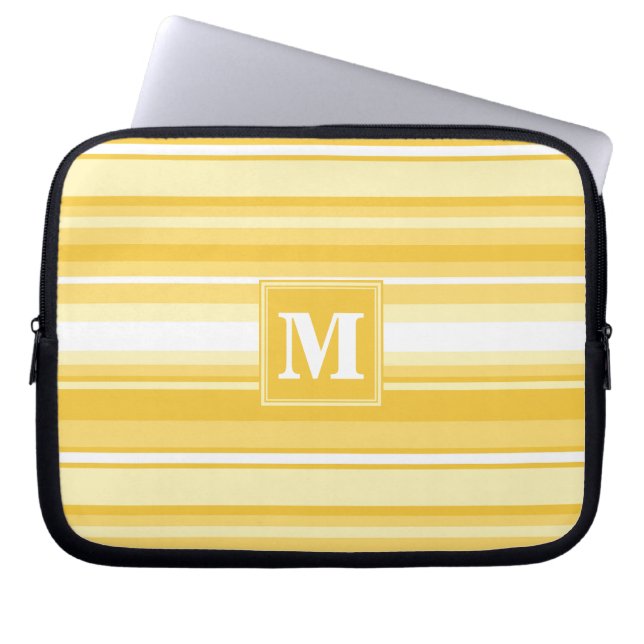 Capa Para Notebook Banda amarela monográfica (Frente)
