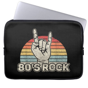 Capa Para Notebook Banda de Rock Vintage Retro dos Anos 80