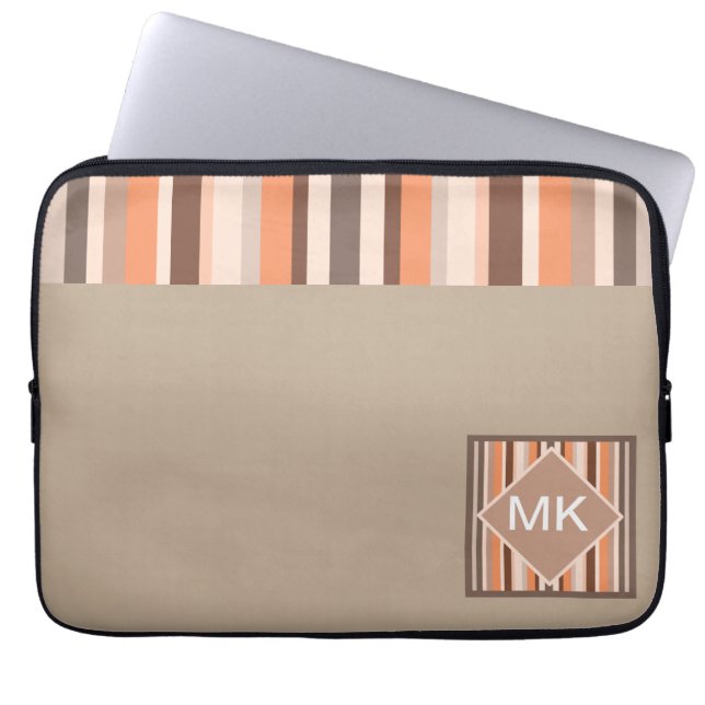 Capa Para Notebook Bandas de Vanilla Melon (Frente)