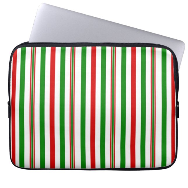 Capa Para Notebook Bandas decorativas de Natal (Frente)