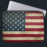 Capa Para Notebook Bandeira Americana<br><div class="desc">Grunge American Flag design.Presente perfeito para casa,  escritório ou decoração.</div>