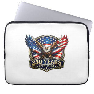 Capa Para Notebook Bandeira Americana Águia Vintage 250 Anos 177 4 de