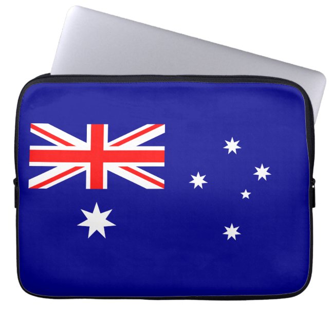 Capa Para Notebook Bandeira Australiana Patriótica (Frente)