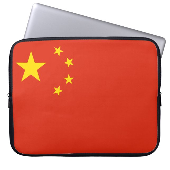 Capa Para Notebook Bandeira Chinesa (China) (Frente)