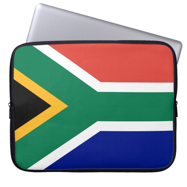 Capa Para Notebook Bandeira da África do Sul (Frente)