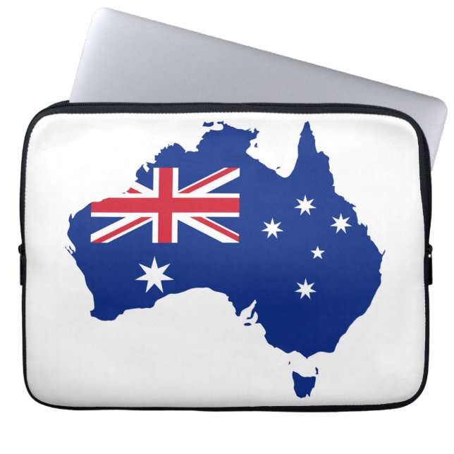 Capa Para Notebook Bandeira da Austrália (Frente)